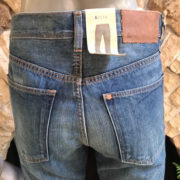 NEW H&M Sliq Low Waist Slim Leg Jeans 30 x 32 - Picture 2 of 8